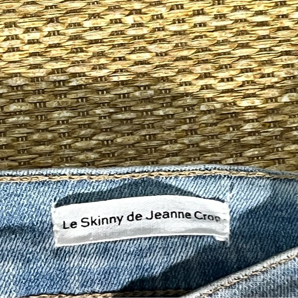 FRAME Le Skinny de Jeanne Crop Skinny Jeans Size 28 Great Condition - Picture 7 of 14